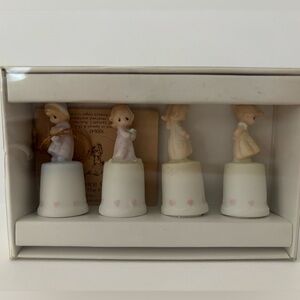 Precious Moments “Four Seasons Series” Thimbles #100641